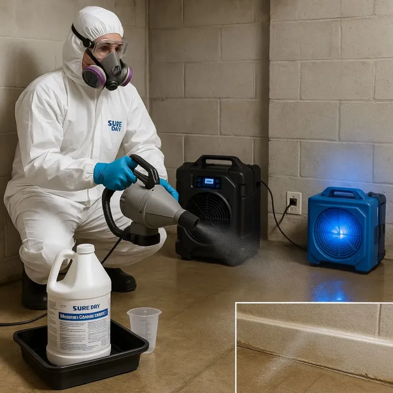 Sanitization and Odor Removal process in Gridley, IL