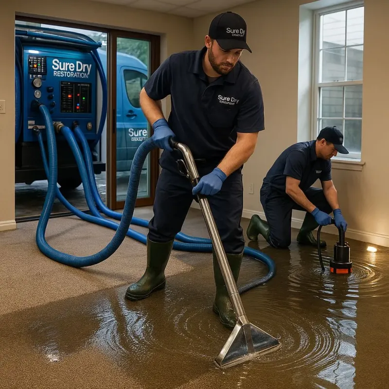Water Extraction and Removal process in Gridley, IL